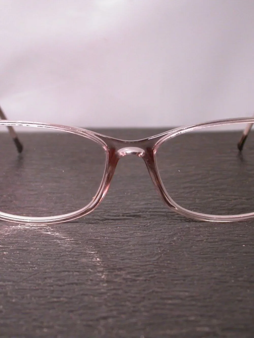 Silhouette Rose Clear Light Weight Eyeglasses Made in Austria